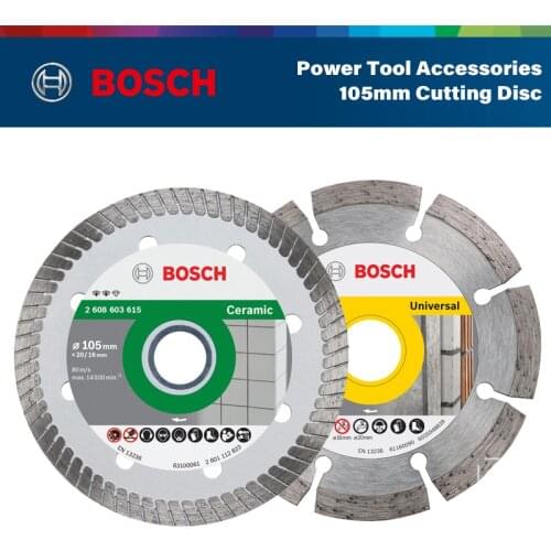 Bosch 105mm Cutting Blade Diamond Slotting Marble Material Concrete Vitrified Brick Cutting Angle Grinder Marble Machine