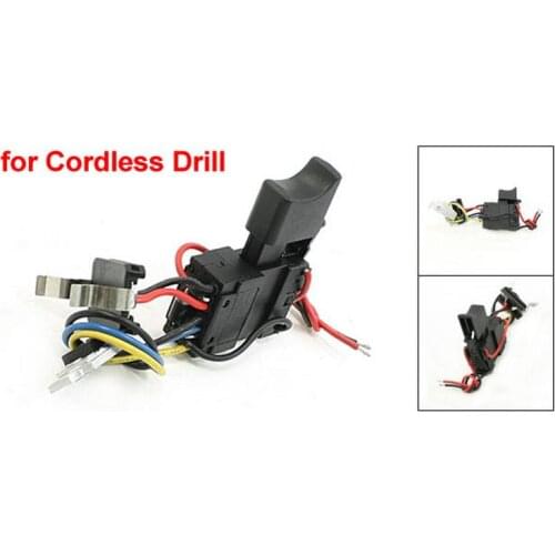 Rotating Direction Change Lever Trigger Switch 7.2V for Cordless Drill