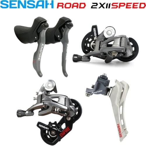 SENSAH EMPIRE road bike 2 * 11 speed bicycle shifter lever rear derailleur groupset shifter + Schaltwerke + Umwerfer