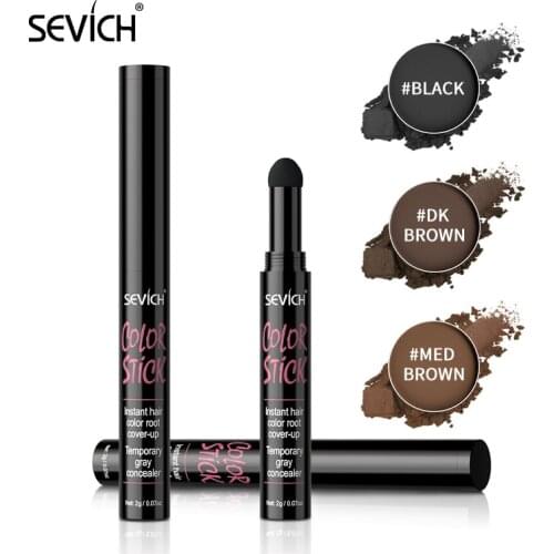Sevich Hair Root Cover-Up Pen 3 Colors Hairline Contour Powder Waterproof Hair Shadow Powder With Puff For Edge Control Makeup
