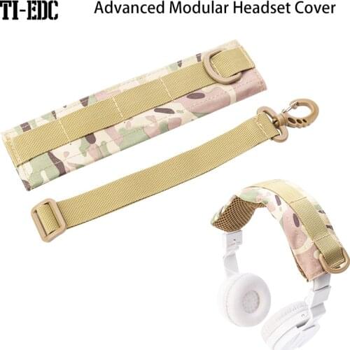 Tactical Advanced Modular Headset Cover Molle Headband for General Tactical Earmuffs Headphone Accessories