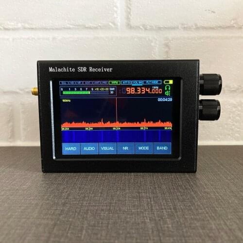 V1.10b 50Khz-2GHz Malachite SDR Radio Malahit DSP SDR Receiver All Mode Receiver AM SSB NFM WFM Analogs Modulation