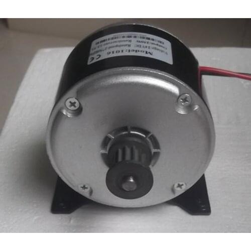 250w Dc 24v / high speed brush motor with belt pulley ,brush motor for electric tricycle, Electric Scooter motor, MY1016