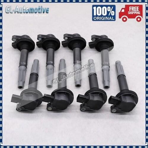 8 pcs Ignition Coils BR3E12A375AA For 2011 2012 2013 2014 Ford F150 Mustang 5.0 BR3E 12A375 AA