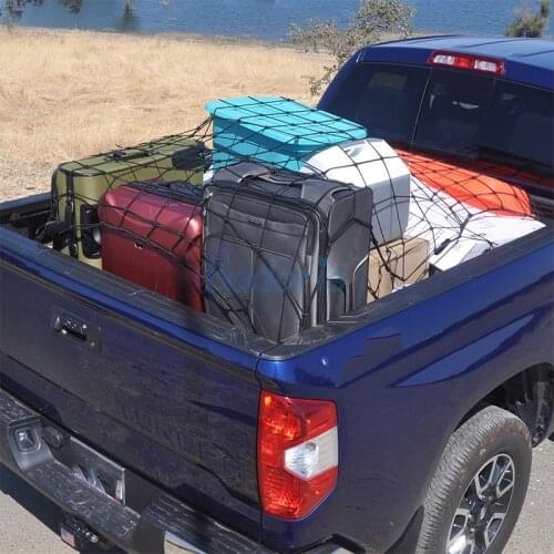 Car Trunks Cargo Nets Luggage Mesh Cover Storage Bag Auto Organizer For Nissan NP300 Patral GR D21 D22 Pick Up Accessories