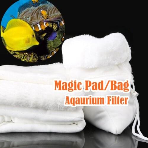 4 Size Biochemical Cotton Filter Aquarium Fish Tank Pond Filter Marine Sump Felt Filters Magic carpet Aquarium accessories