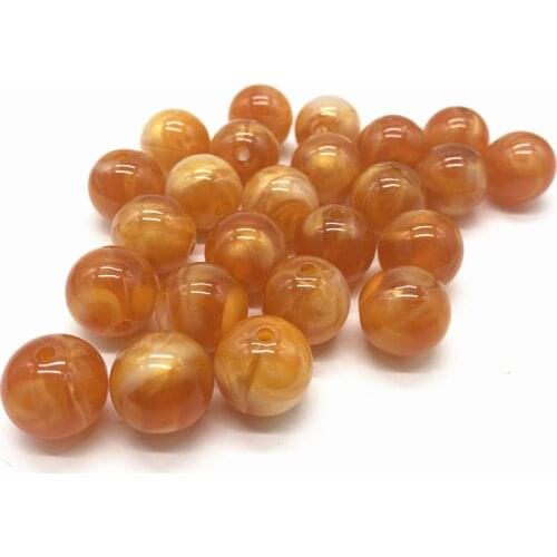 New 10pcs 14mm of Acrylic Beads Earrings Necklace Accessories Beads For Jewelry Making DIY Jewelry Findings #ZS15