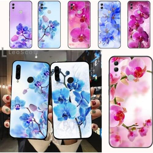 Orchid Flowers Phone Case For Huawei Honor 7C 7A 8X 8A 9 10 10i Lite 20 NOVA 3i 3e