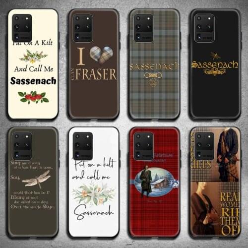 TV Jamie Fraser Sassenach Dragonfly Phone Case for Samsung S20 plus Ultra S6 S7 edge S8 S9 plus S10 5G lite 2020