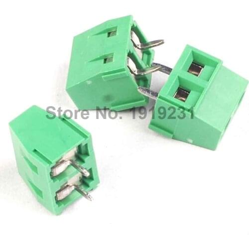 10PCS KF127-2P 5.08M 2Pins PCB Screw Terminal Block Connectors