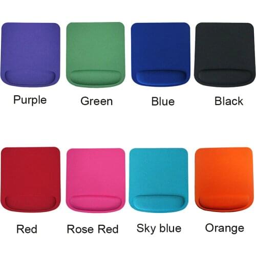 Square Mouse Pad Wrist Rest Fabric Mouse Pad Mat for Home Office Computer Gaming