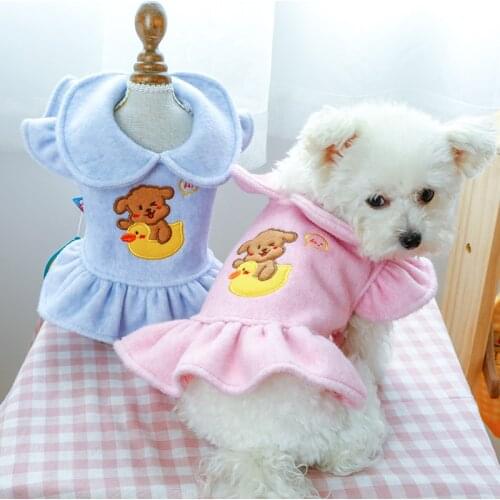 PETCIRCLE Dog Clothes Leisurely Puppy Swimming Dress For Small Dog Puppy Pet Cat All season Pet Cute Costume Pet Clothes ​Skirt