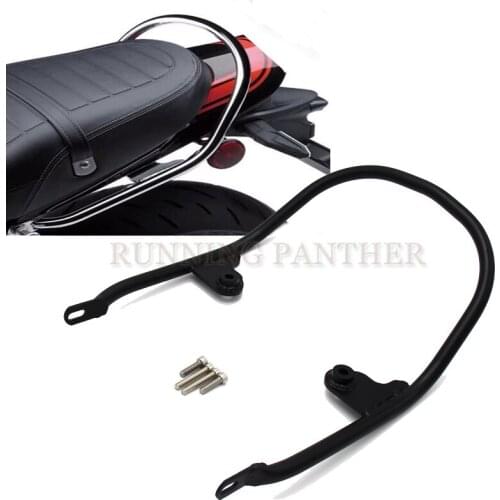 Motorcycle Rear Rack Solo Seat Luggage Saddlebag Support Cargo Shelf Bracket for Kawasaki Z900 RS 2017-2018