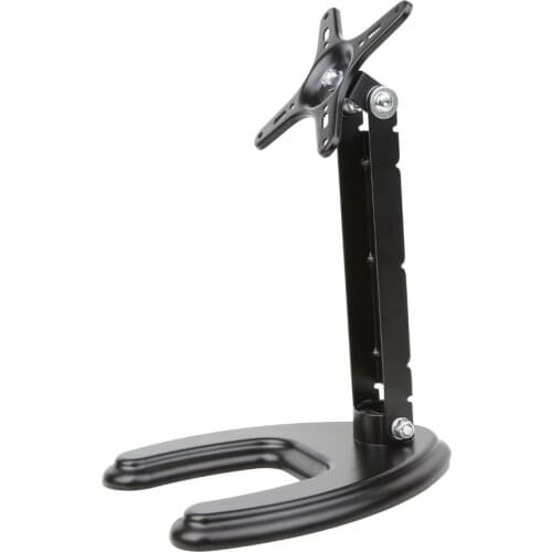 Wearson 14"-24"inch 180 Degree Adjustable LCD Monitor Stand Mount Folding VESA Monitor Stand With VESA Hole 75x75mm 100x100mm