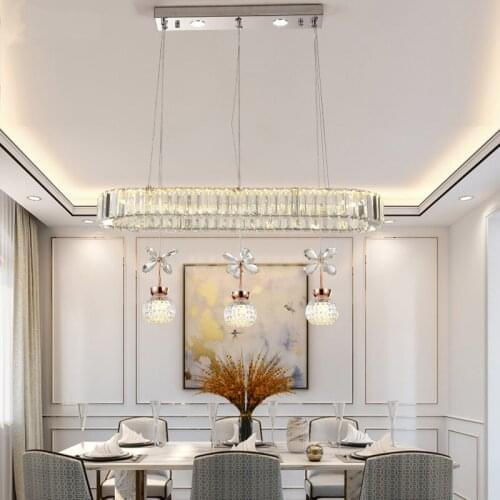 Modern crystal led chandeliers high power led lamps living room bedroom chandelier lighting led lustre chandelier