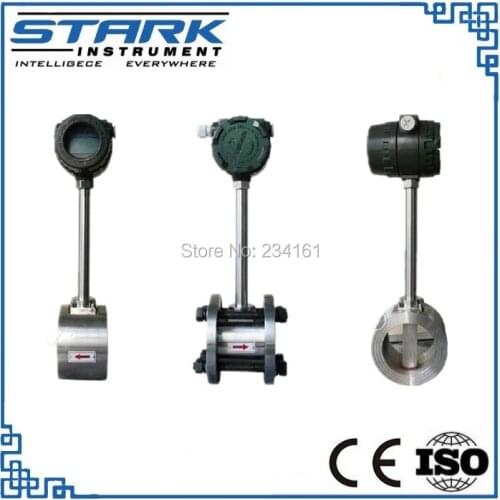 Vortex flowmeter fuel flow meter gas flow meter DN15