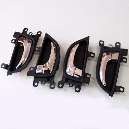 Parts Inner Chrome Door handle catch 4Pcs For Hyundai Elantra 2011 2015 OEM 826103X010RY 826203X010RY
