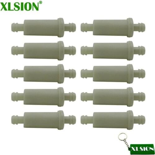 XLSION 10pcs Oil Injection Filter For Polaris Magnum Snowmobile ATV Sportsman # 2530009 Ski-Doo 414-5365-00 Replace 07-246-05