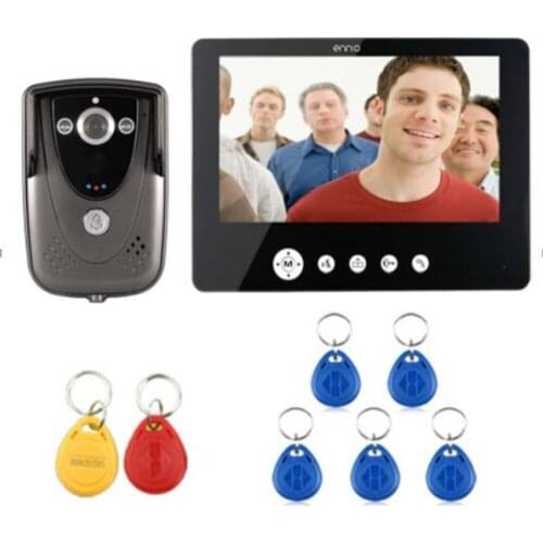 9 Inch ID Card Access Control Wired Intercom Video Door Phone