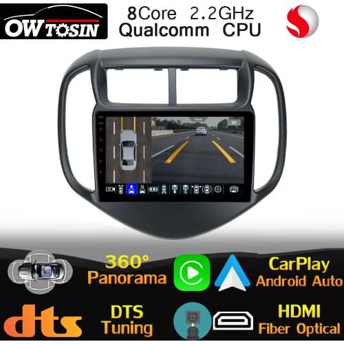Qualcomm CPU Android For Chevrolet Sonic Aveo T300 2016-2020 Car Radio GPS 360 Panoramic CarPlay Stereo Head Unit Optical HDMI