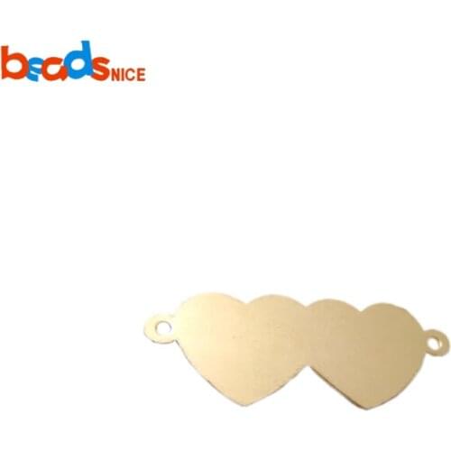 Beadsnice Yellow Gold Filled Connector Bar for DIY Crafting Handmade Jewelry Findings Stamping Blanks Jewelry Accessories 25930