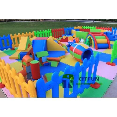 Children soft playground Area ,Multi-function and Combination toddler equipment for play center etc TC-001A
