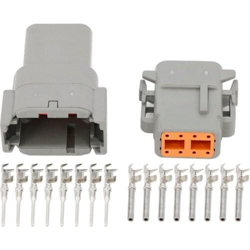 Deutsch Series DTM04-8P/DTM06-8S 8 Pin Automotive Male And Female Connector Waterproof Plug Sheath With Terminal Car Part