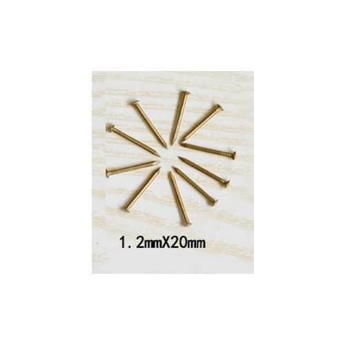 Chinese antique copper nail head nail tabour furniture hinge copper nails furniture fittings 1.2mm*20mm