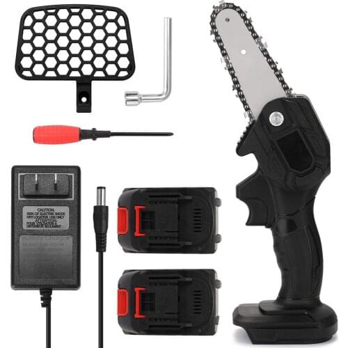 4 Inch Mini Pruning Saw 500W Electric Chainsaws Removable For Fruit Tree Garden Trimming With Lithium Battery One-Handed Saw