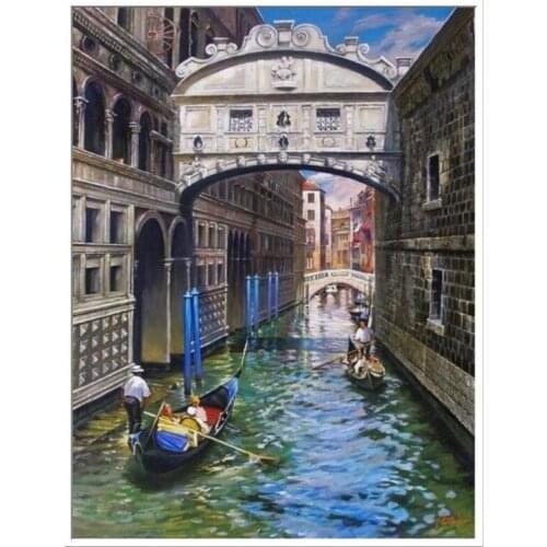 Diamond Painting Kit Landscape Diamond Painting 5D Full Cross Stitch Kit Diamond Painting Full Drill Round