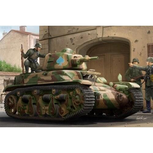 HOBBY BOSS Model Kit 83893 1/35 French R39 Light Infantry Tank Plastic kit
