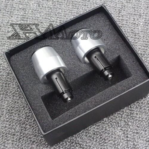 New Motorcycle CNC 7/8'' Handle Bar End Weights Handlebar Grips Cap for Honda CB650F CB1000R CBR 600f4i CB400 Aprilia pegaso 650