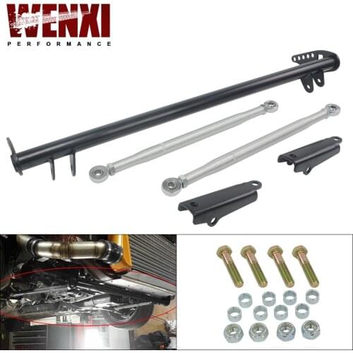 Silver Traction Control Tie Bar For Honda Civic 92-95 For Acura For Integra 94-01 For Honda DEL SOL 93-97 WX-FTB01