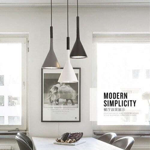 Nordic luminaria luminaire suspendu crystal restaurant LED pendant lights hanging ceiling lamps