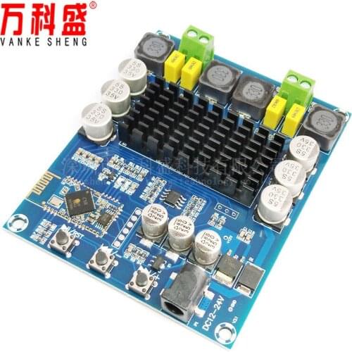 XH-M548 Bluetooth dual channel 120W digital power amplifier board TPA3116D2 Bluetooth digital audio amplifier board