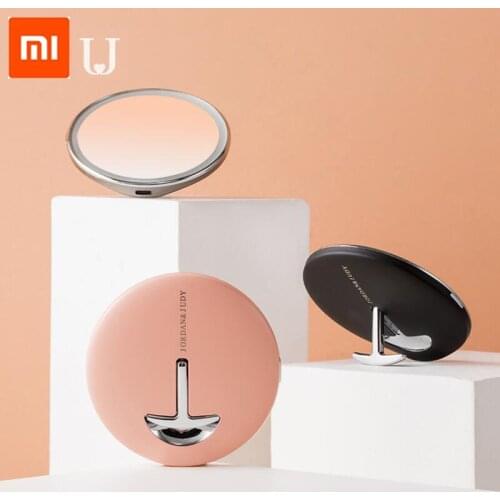 Youpin JORDAN & JUDY makeup mirror with LED light Touch Dimmer Vanity Mirror Lamp fill lights Cosmetic Tool for Live broadcast