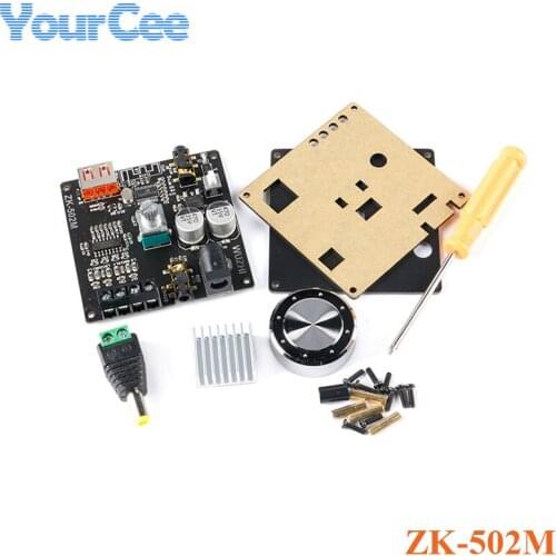 ZK-502M MINI Power Audio Stereo Amplifier Board Module 50WX2 50W+50W Stereo AMP Amplificador Home Theater ZK-502
