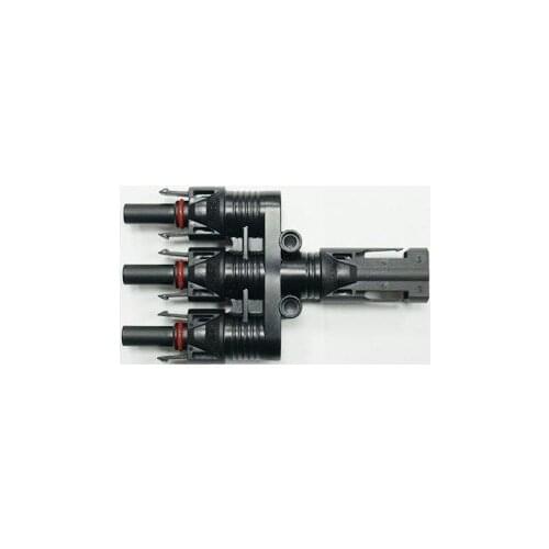100 pairs TUV IP68 branch connector, solar PV connector 3 to 1 Branch adaptor for solar system LJ0148