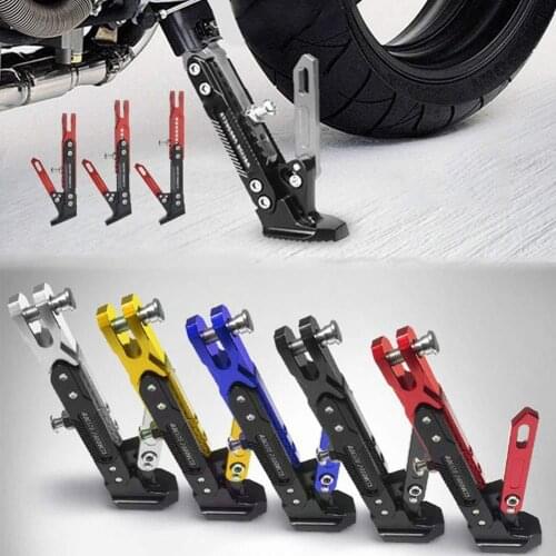 85% Hot Sales!!! Adjustable CNC Metal Motorcycle Foot Kickstand Electrombile Kick Side Stand