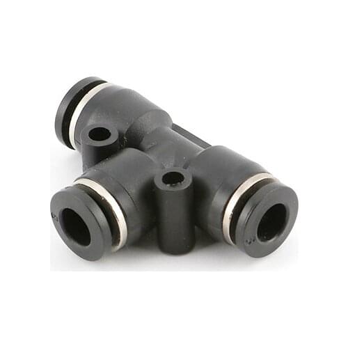 Diy co2 for boutique aquarium fish tank accessories quick-connect connector tee (6MM) one for two