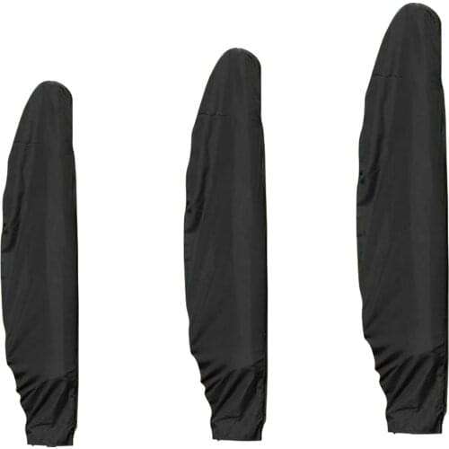 Black Banana Style Umbrella Cover Waterproof Garden Cantilever Umbrellas