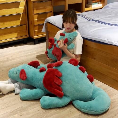 Hot Nice Huggable White Dinosaur Plush Toys Giant Dinosaur Stuffed Animal pterosaurs Toy Soft Dragon Peluche Doll Gift Children