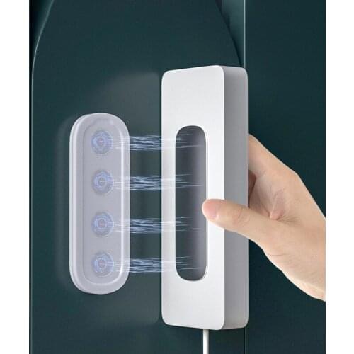 Magnetic Suction Socket Holder Plug-In Board Cable Organizer Wall Shelf Room Organization Wall-Mounted Socket Storage Rack