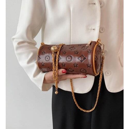 Fashion designer Shoulder Bags brand cheap Women Totes crossbody bags Female Leather Solid Color Chain Handbag for Women 2021