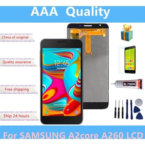 Original for Samsung Galaxy A2 Core A260F/DS LCD Display Touch Screen Digitizer Assembly For Samsung A2 Core A260 LCD Screen