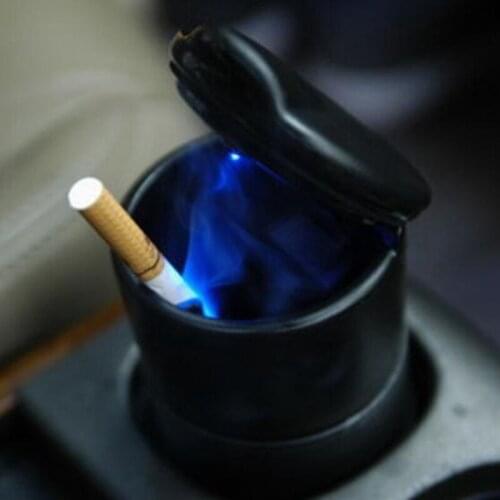 Cigarette Ashtray Match Torch Lighter Portable Cute Ashtray Car Cigar Smoking Ash Tray Mold Smoking Accessories Car Decoration