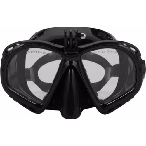 Professional Swimming Goggles Underwater Diving Mask Scuba Snorkel Scuba Diving Equipment Suitable For Most Sport Camera