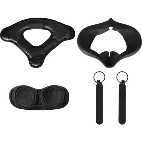 Face Cover Case Replacement Eye Pad Cushion Cover Head Strap For Oculus Quest VR Headseet Virtual Reality Accessories