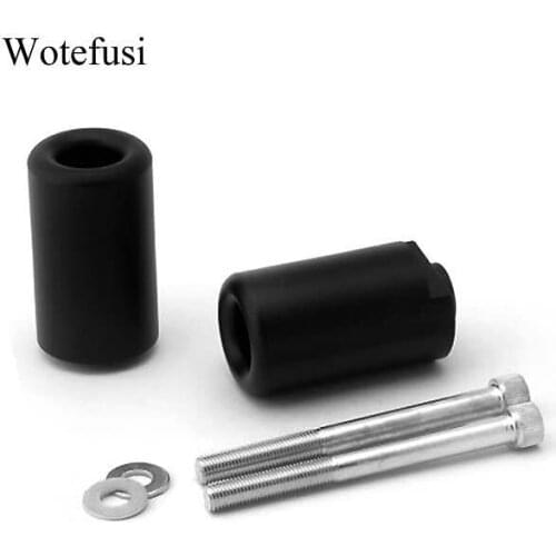 Wotefusi High Quality NEW Frame Sliders For 02-03 Kawasaki ZX9R Carbon Black [P383]