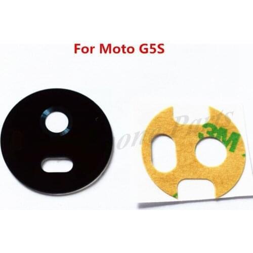 10pcs/Lot Rear Back Camera Glass Lens Cover For Motorola Moto G5S Replacement Repair Spare Parts